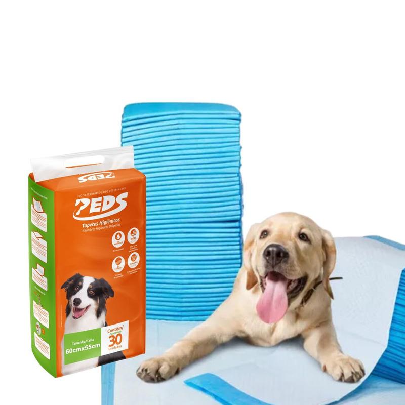 Tapete Higiênico Peds Para Filhote 55x60 c/ 30 unidade - Tapetes